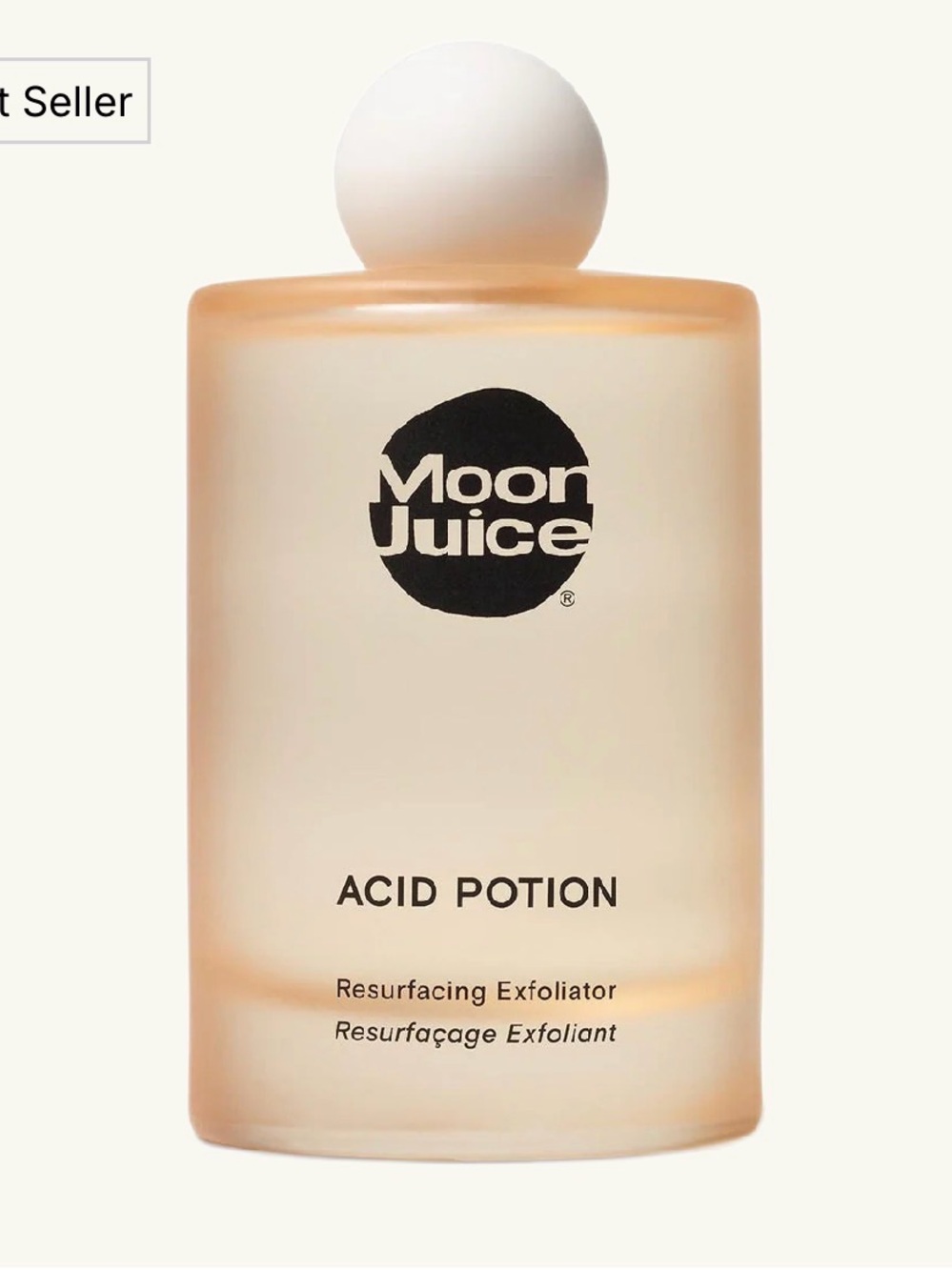 Moon Juice Acid Potion Resurfacing Exfoliator - Used Once, No Box